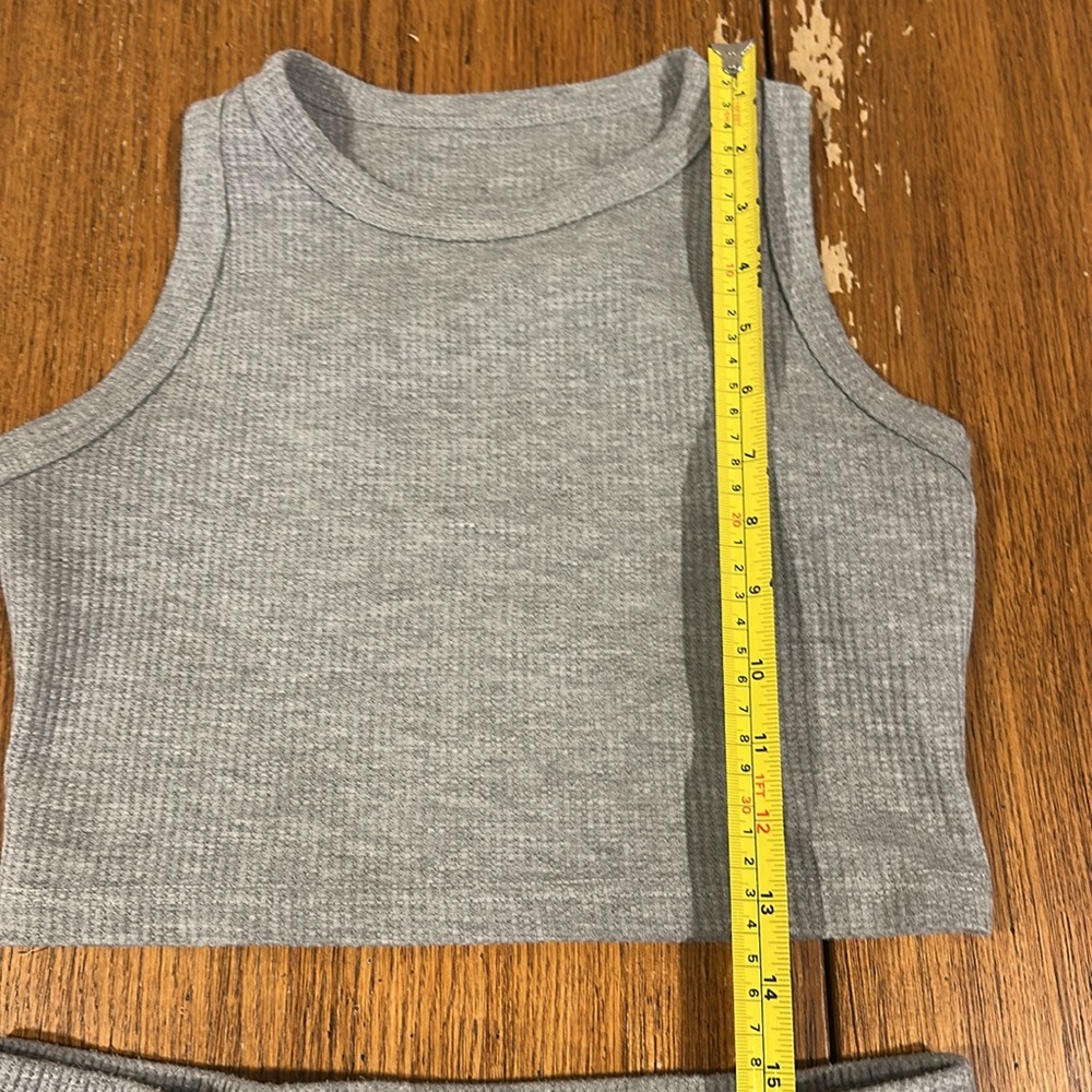 AMAZON Basics Gray Ribbed Set - Picture 5 of 7